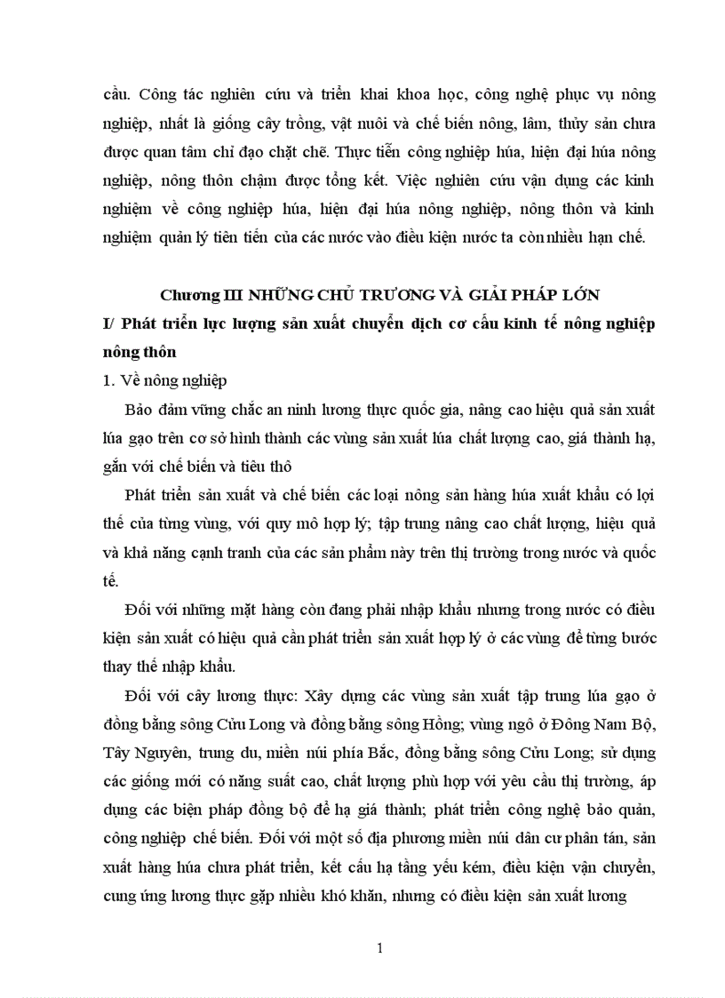 image for page Thực trạng của công nghiệp hoá hiện đại hoá nông nghiệp nông thôn của nước ta hiện nay và giải pháp để thực hiện CNH HĐH nông nghiệp nông thôn ở nước ta hiện nay 1