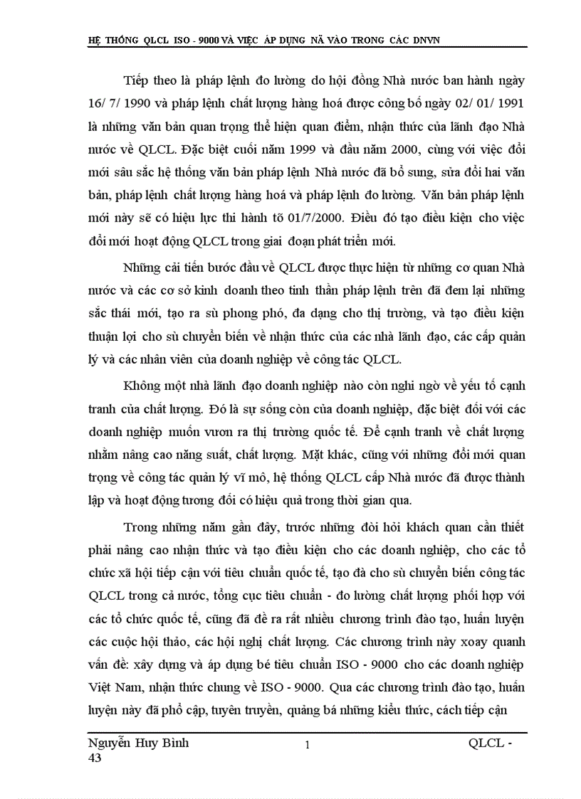 image for page Hệ thống qlcl iso và việc áp dụng nó vào trong các dnvn 1