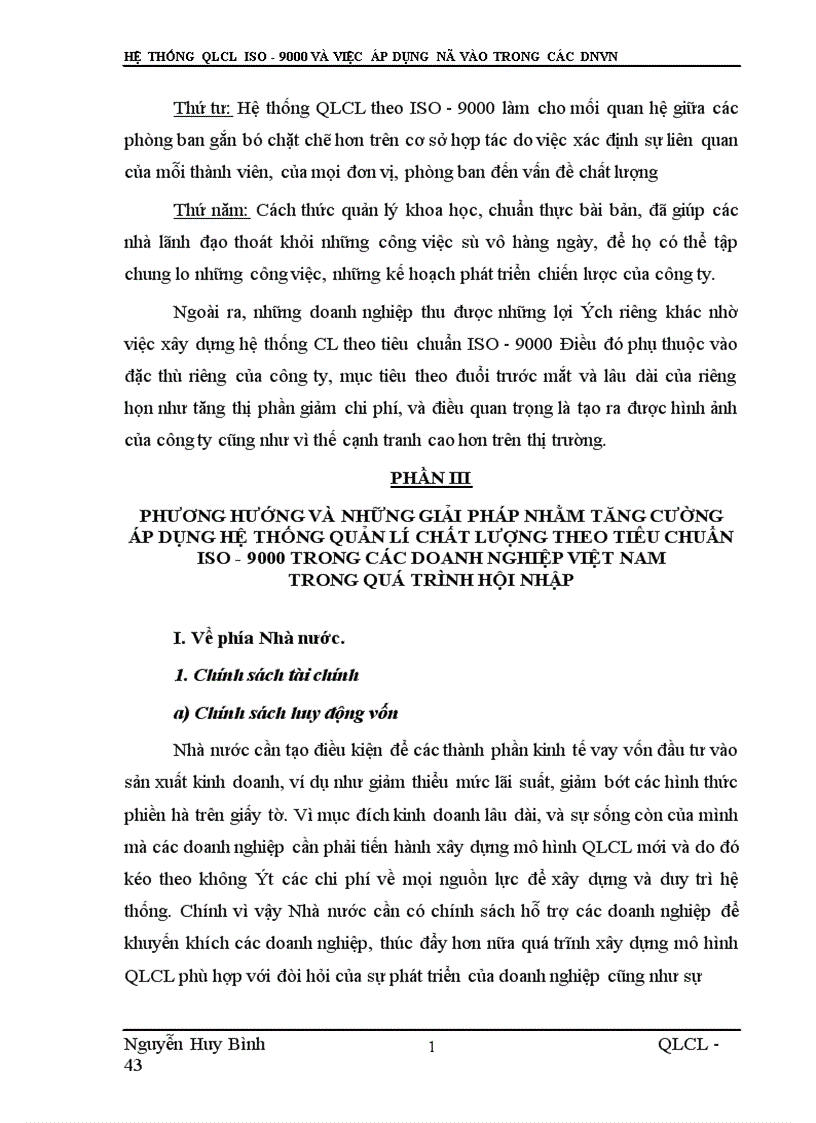 image for page Hệ thống qlcl iso và việc áp dụng nó vào trong các dnvn 1