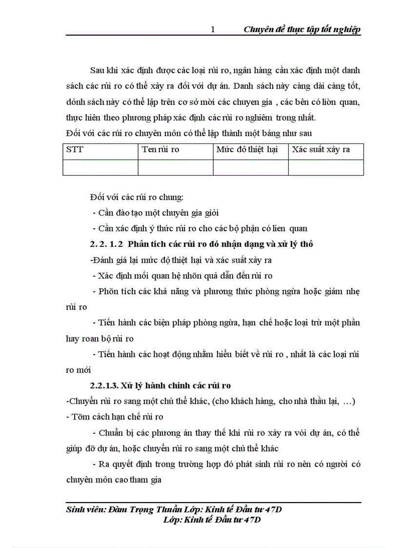 image for page Quản lí rủi ro các dự án đầu tư tại Ngân hàng TMCP Sài Gòn chi nhánh Ba Đình Hà Nội 1