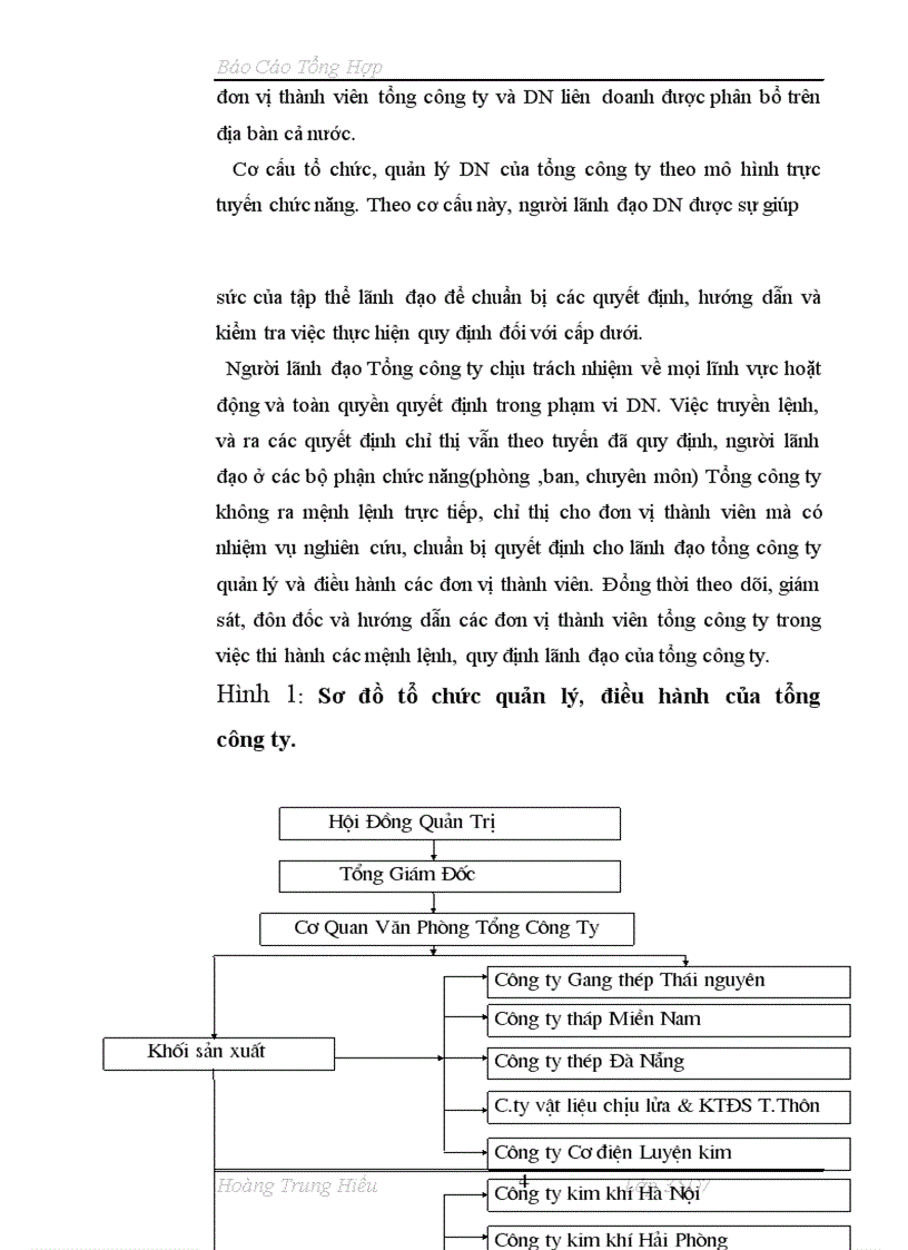 image for page Tình Hình Tổ Chức Thực Hiện Công tác kế toán ở tổng công ty thép Việt Nam