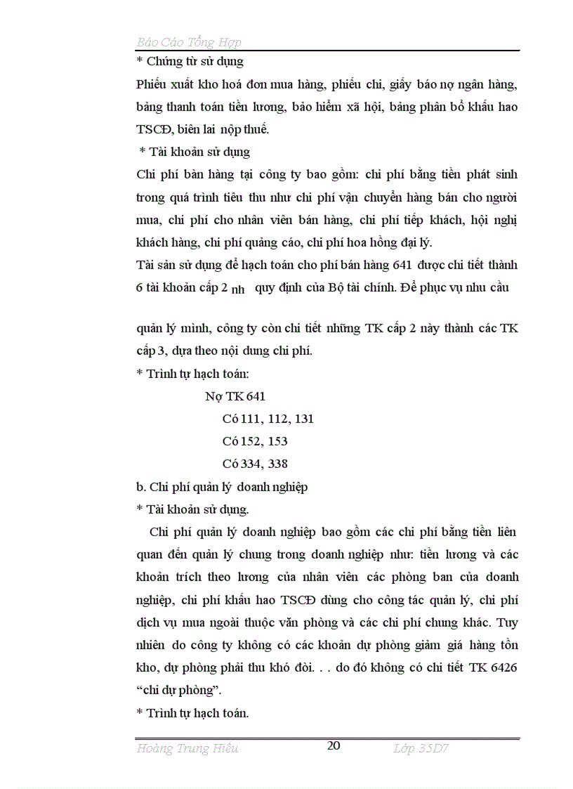image for page Tình Hình Tổ Chức Thực Hiện Công tác kế toán ở tổng công ty thép Việt Nam