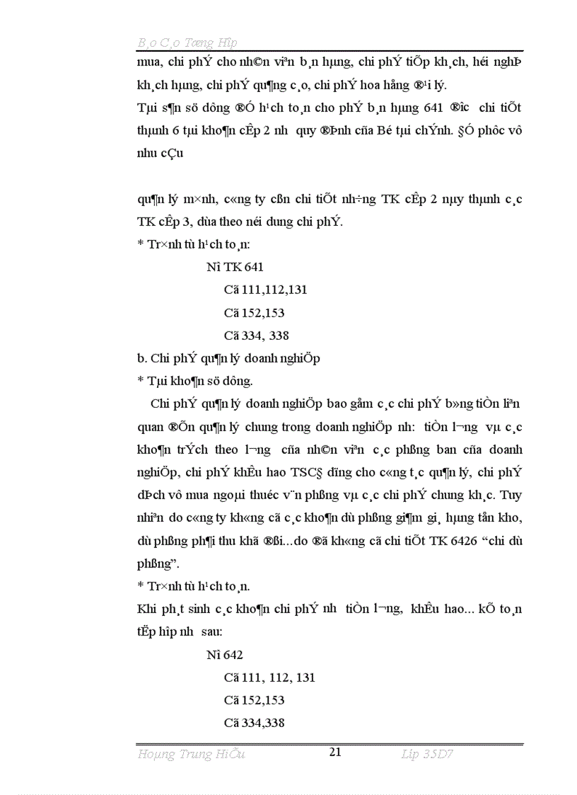 image for page Tình Hình Tổ Chức Thực Hiện Công tác kế toán ở tổng công ty thép Việt Nam