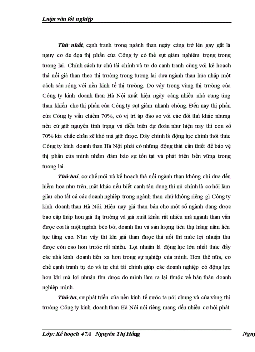 image for page Chiến lược mở rộng thị trường của Công ty kinh doanh than Hà Nội đến năm 2015