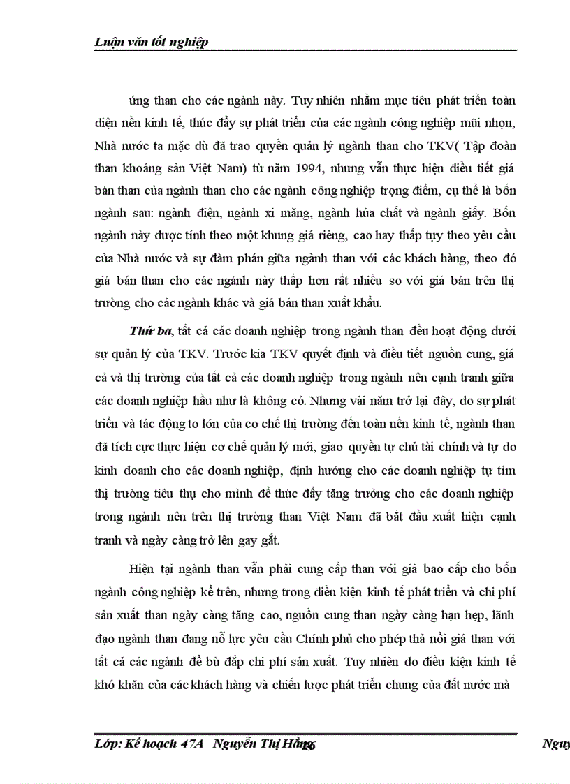 image for page Chiến lược mở rộng thị trường của Công ty kinh doanh than Hà Nội đến năm 2015