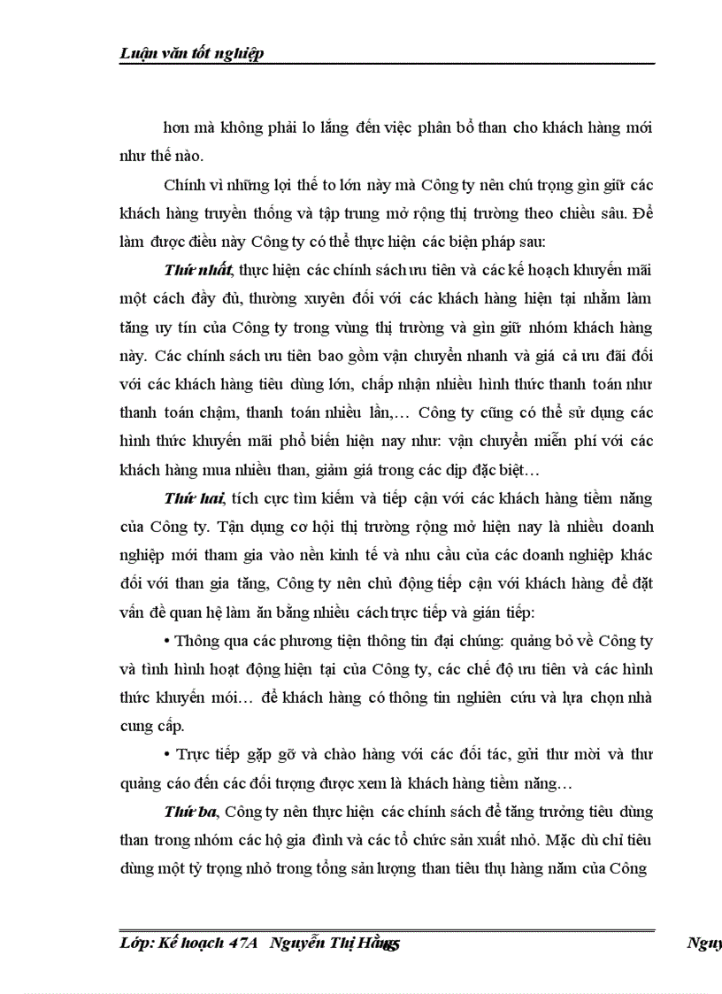 image for page Chiến lược mở rộng thị trường của Công ty kinh doanh than Hà Nội đến năm 2015