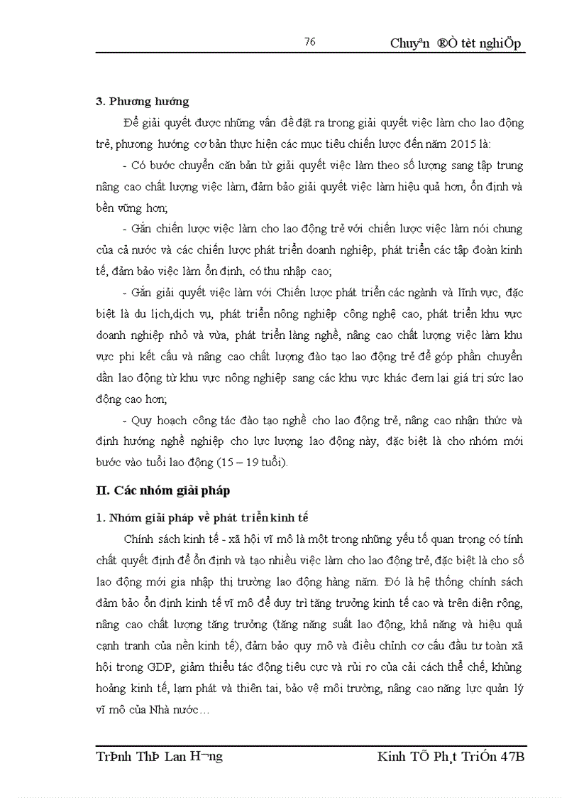 image for page Một số giải pháp giải quyết việc làm cho lực lượng lao động trẻ