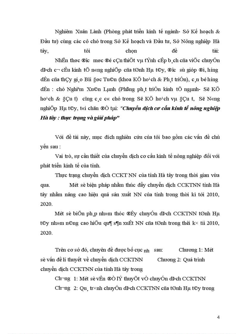 image for page Chuyển dịch cơ cấu kinh tế nông nghiệp Hà tây thực trạng và giải pháp 1