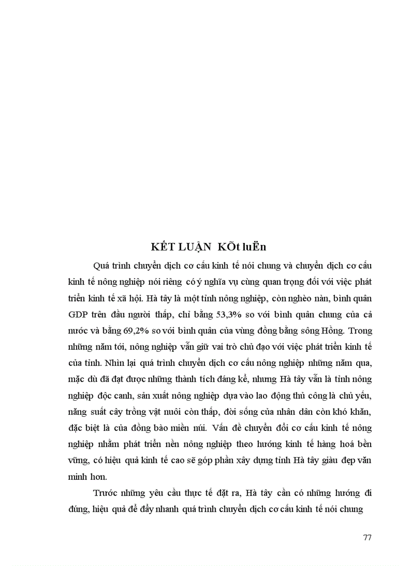 image for page Chuyển dịch cơ cấu kinh tế nông nghiệp Hà tây thực trạng và giải pháp 1