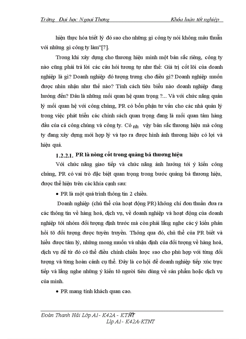 image for page Vai trò của PR trong việc xây dựng và phát triển thương hiệu của các doanh nghiệp Việt Nam 1