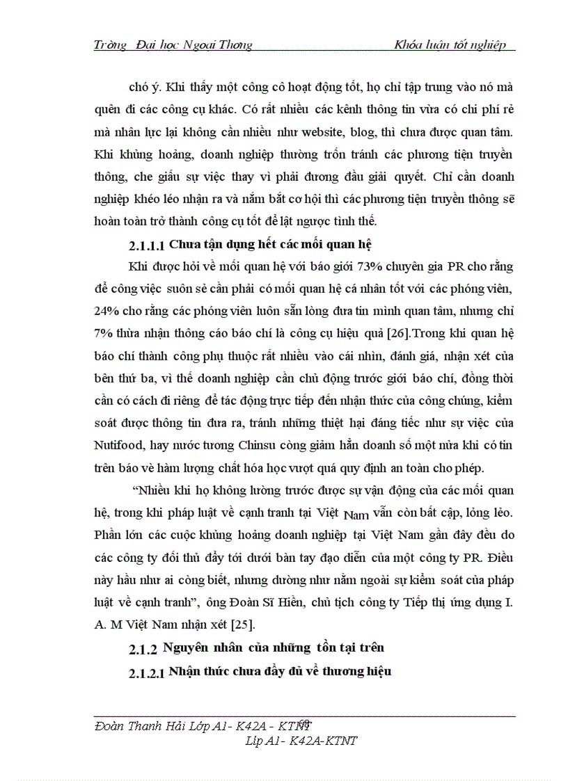 image for page Vai trò của PR trong việc xây dựng và phát triển thương hiệu của các doanh nghiệp Việt Nam 1