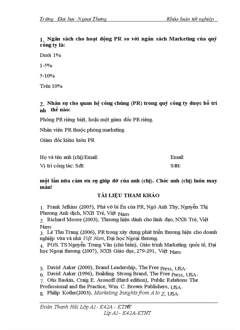 image for page Vai trò của PR trong việc xây dựng và phát triển thương hiệu của các doanh nghiệp Việt Nam 1