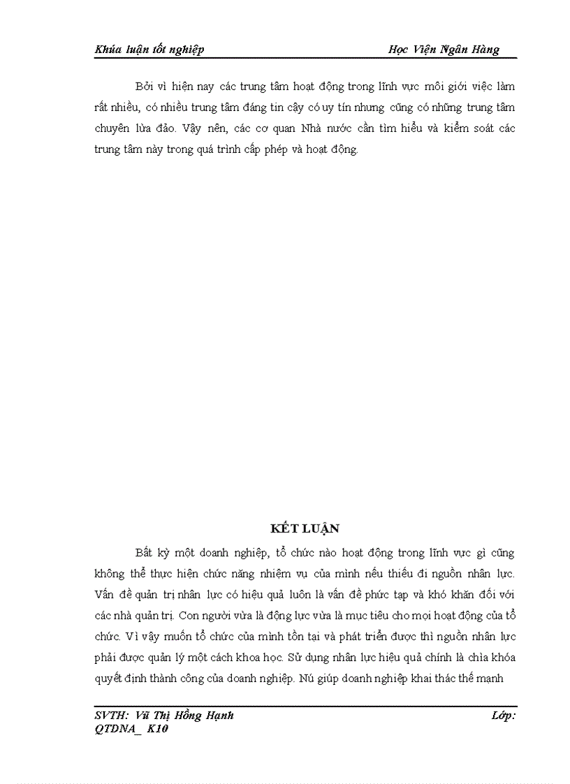 image for page Thực trạng và một số giải pháp nhằm nâng cao công tác tuyển dụng nhân sự tại Công ty trách nhiệm hữu hạn T A