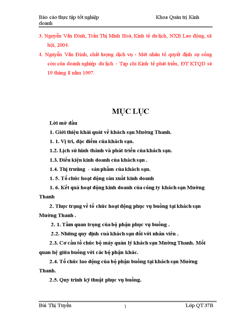 image for page Nhân viên kĩ thuật phục vụ buồng