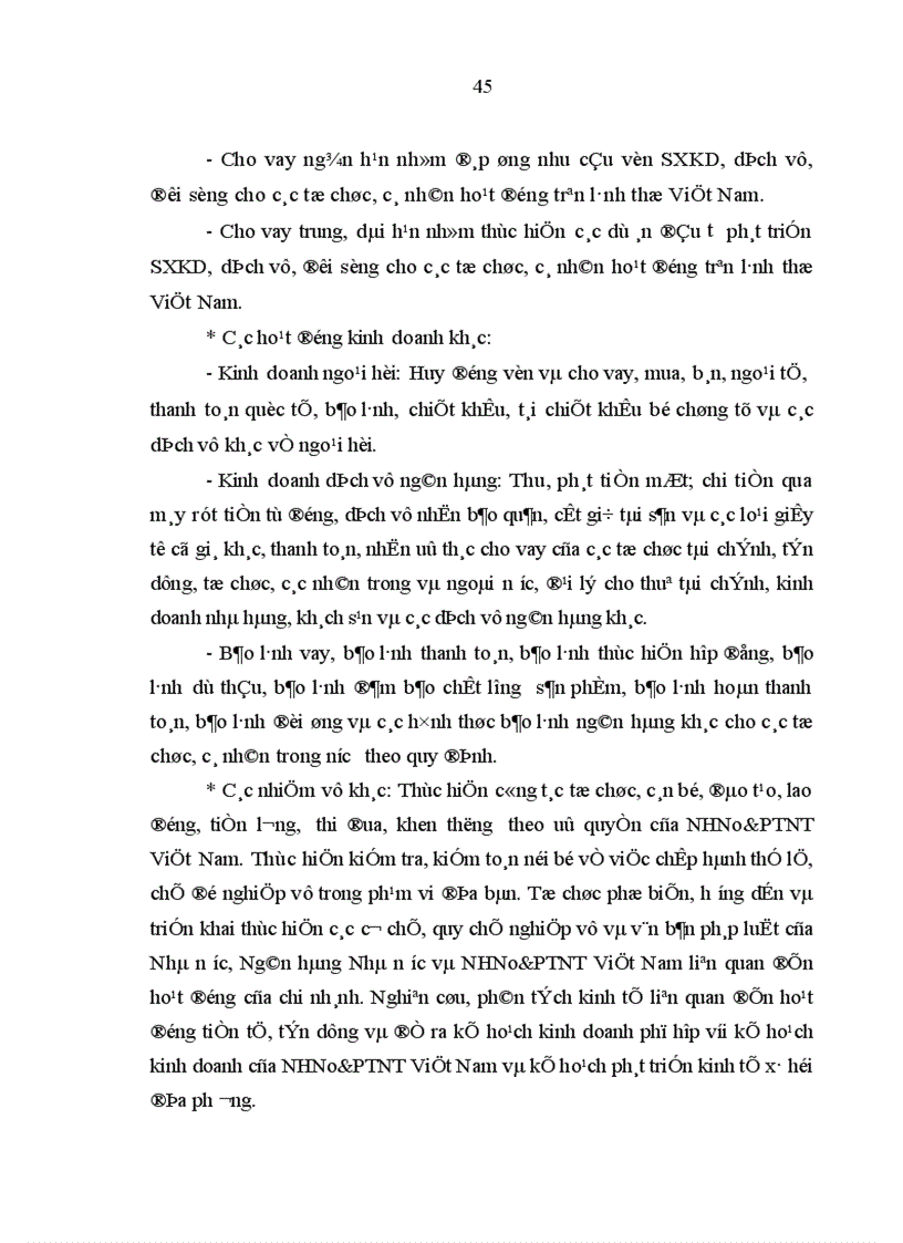 image for page Giải pháp nâng cao hiệu quả hoạt động tín dụng Ngân hàng Nông nghiệp và Phát triển Nông thôn Quảng Nam đối với lĩnh vực nông nghiệp nông thôn