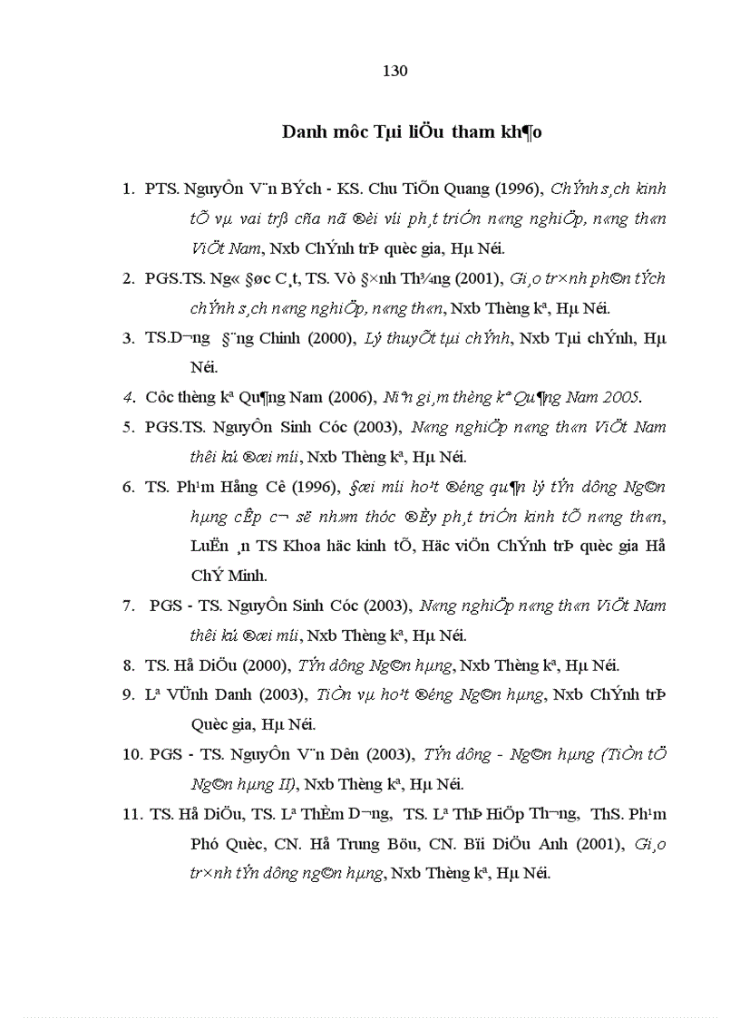 image for page Giải pháp nâng cao hiệu quả hoạt động tín dụng Ngân hàng Nông nghiệp và Phát triển Nông thôn Quảng Nam đối với lĩnh vực nông nghiệp nông thôn