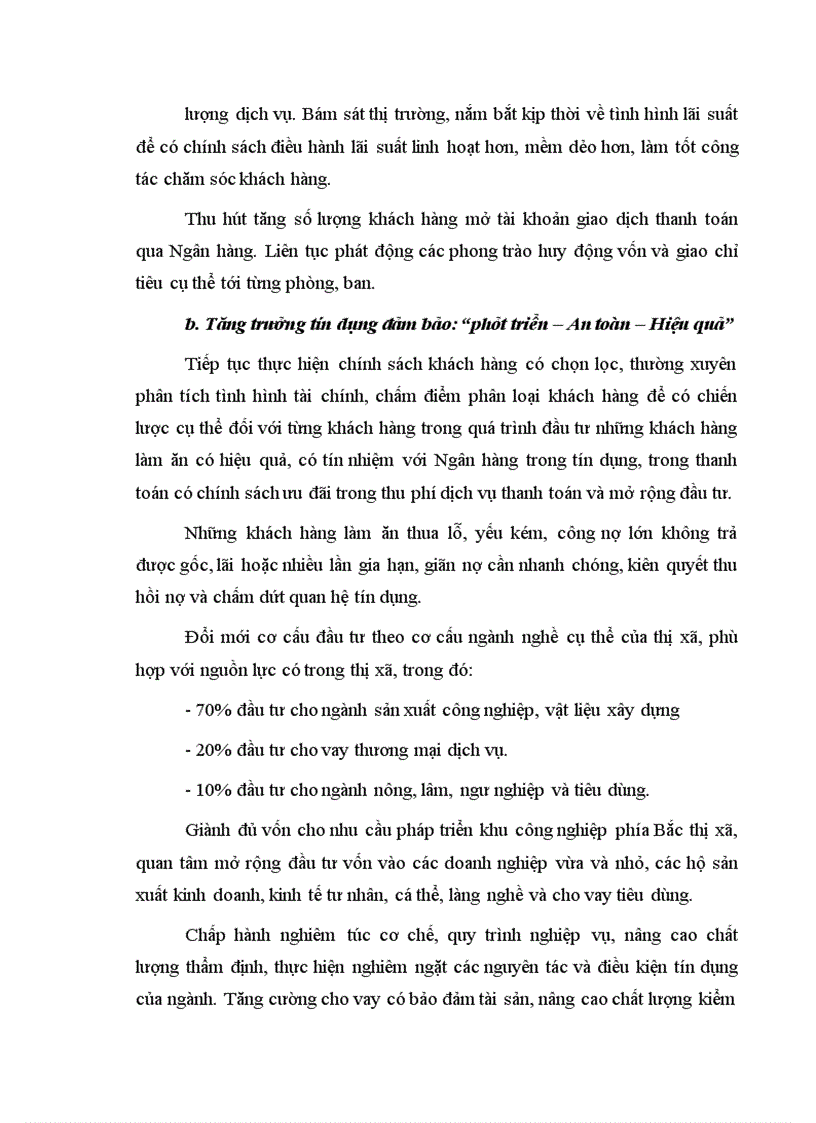 image for page Nâng cao chất lượng tín dụng đối với doanh nghiệp tại Ngân hàng Công thương Bỉm Sơn 1