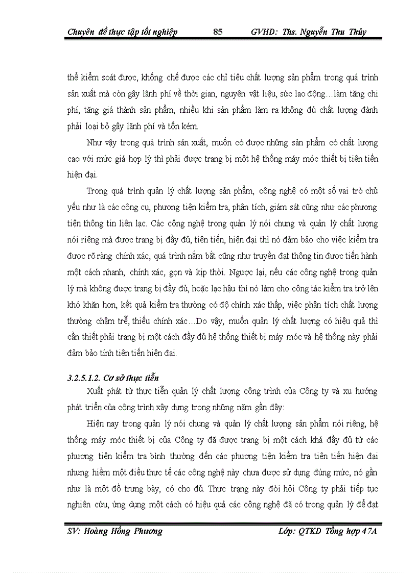 image for page Hoàn thiện công tác quản trị chất lượng công trình tại Công ty cổ phần xây dựng số 12 Thăng Long