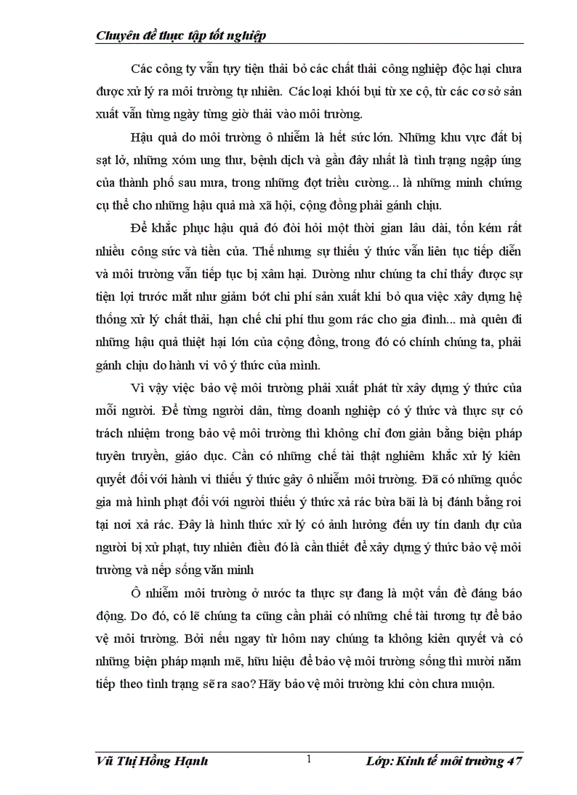 image for page Đề xuất 1 số giải pháp quản lý môi trường tại các xã nghèo tại Hà Nội Hà Tây cũ 1
