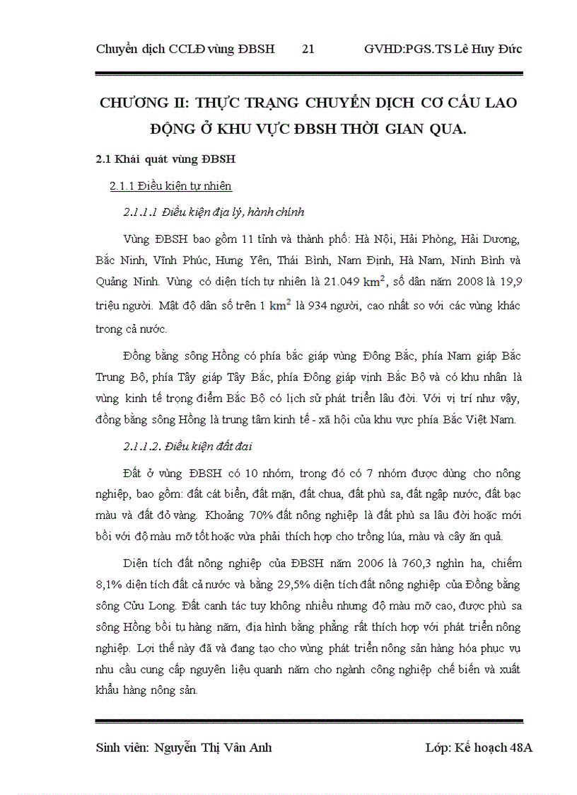 image for page Chuyển dịch cơ cấu lao động vùng Đồng bằng Sông Hồng giai đoạn 2011 2015