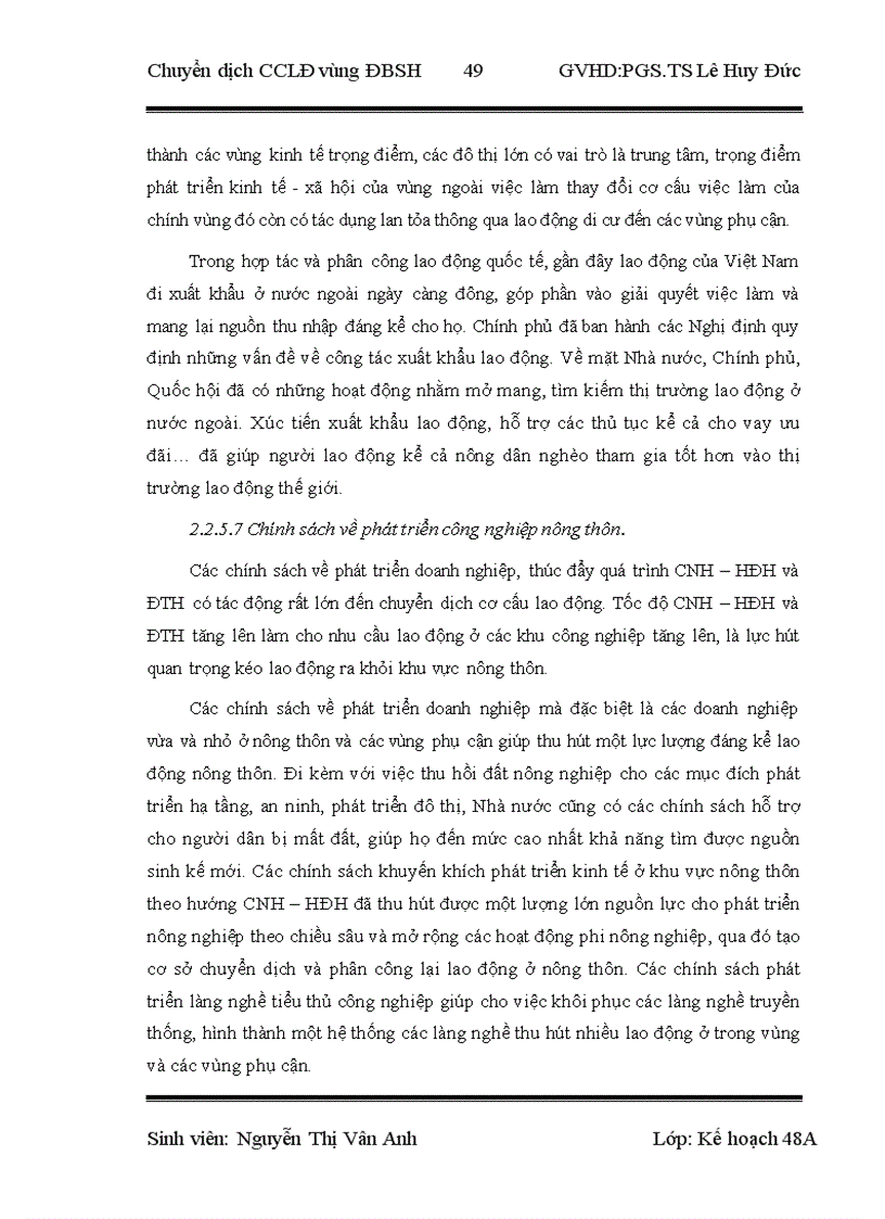 image for page Chuyển dịch cơ cấu lao động vùng Đồng bằng Sông Hồng giai đoạn 2011 2015