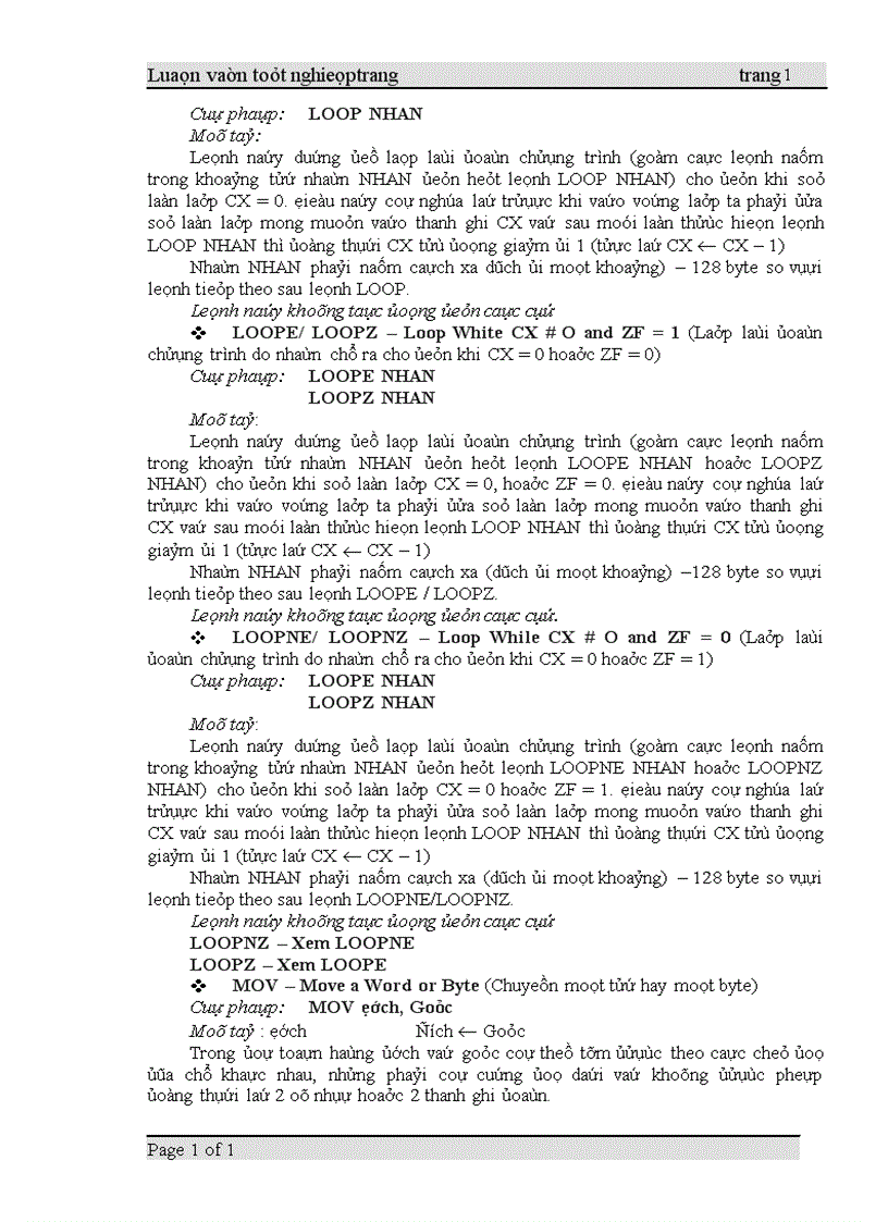 image for page Thiết kế thi công KIT vi xử lý 8086