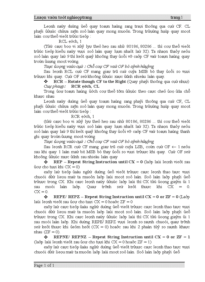 image for page Thiết kế thi công KIT vi xử lý 8086