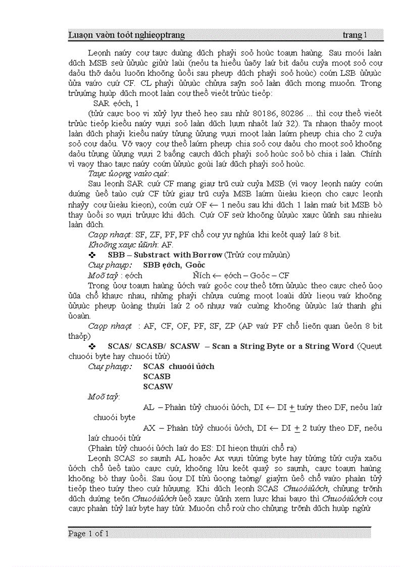 image for page Thiết kế thi công KIT vi xử lý 8086