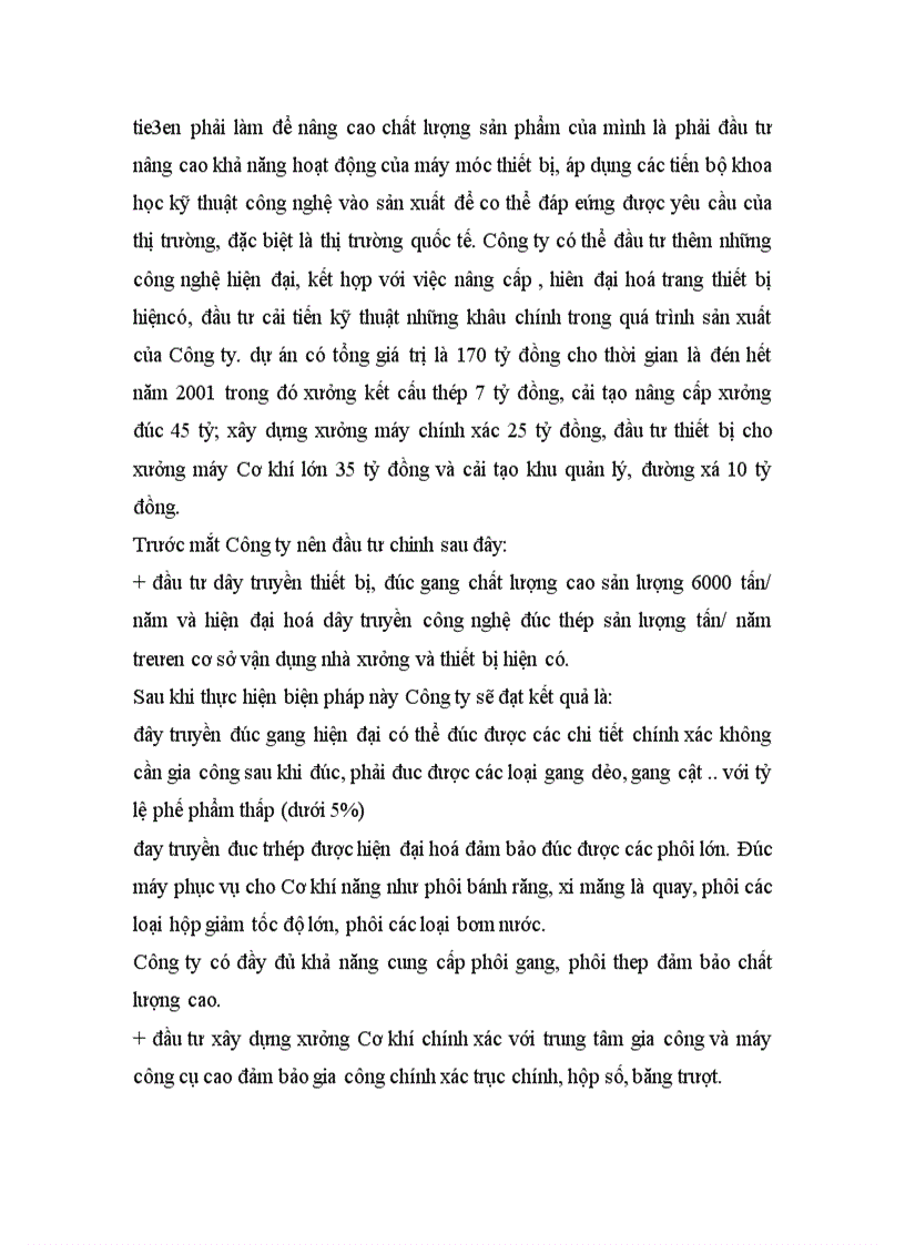 image for page Vấn đề đảm bảo và nâng cao chất lượng sản phẩm tại Công ty Cơ khí Hà Nội 1