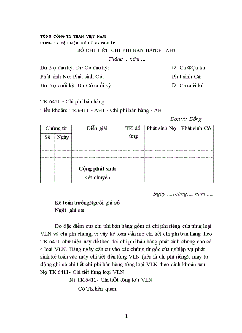 image for page Hoàn thiện công tác kế toán tiêu thụ và xác định kết quả tiêu thụ thành phẩm ở Công ty TNHH Vật liệu nổ công nghiệp 1