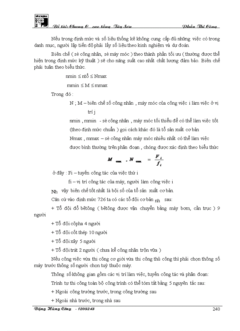 image for page Cao tầng Tây Sơn Phần thi công