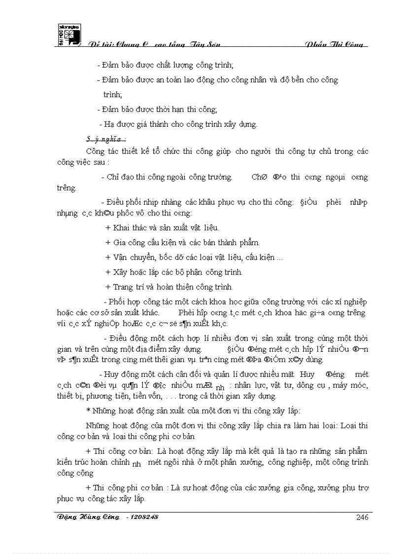 image for page Cao tầng Tây Sơn Phần thi công