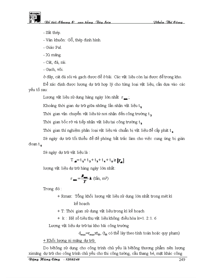 image for page Cao tầng Tây Sơn Phần thi công