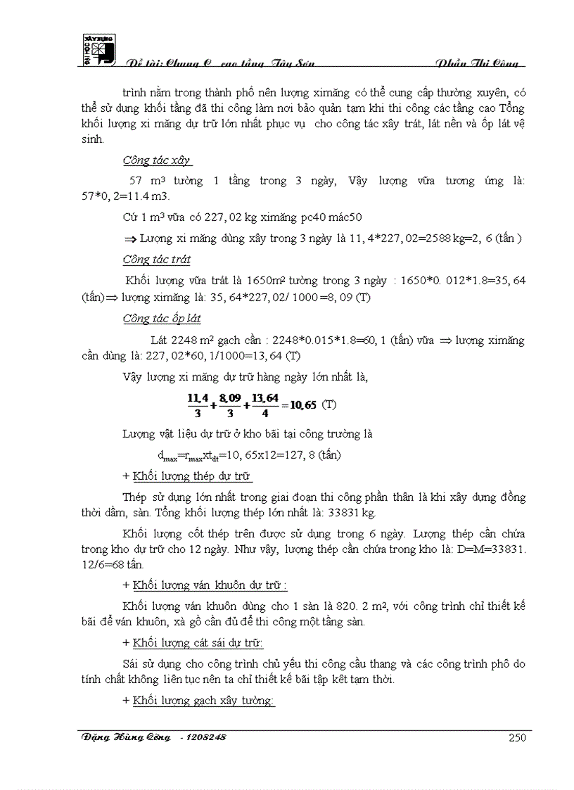 image for page Cao tầng Tây Sơn Phần thi công