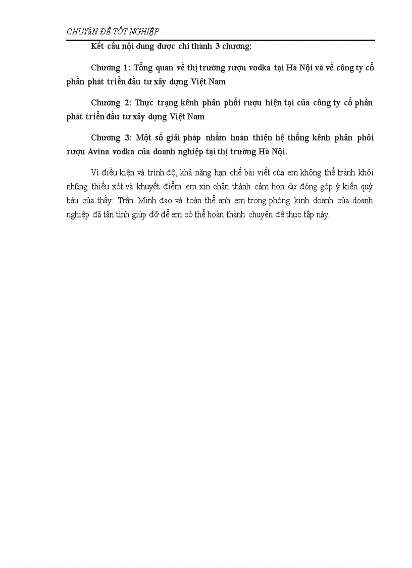 image for page Hoàn thiện hệ thống kênh phân phối rượu AVINAVODKA tại khu vực thị trường Hà Nội 1