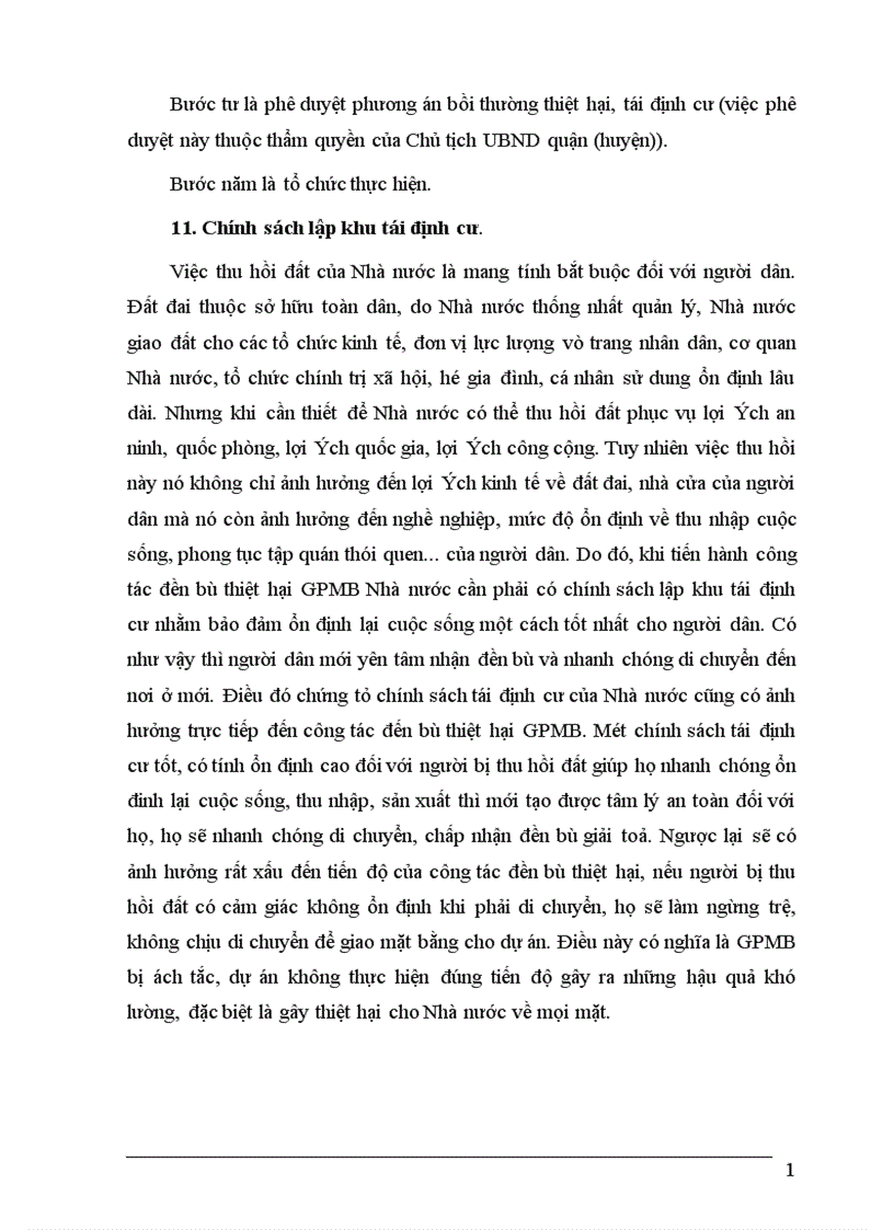 image for page Hoàn thiện chính sách và phương thức đền bù thiệt hại khi Nhà nước thu hồi đất trên địa bàn Thành phố Hà Nội 1