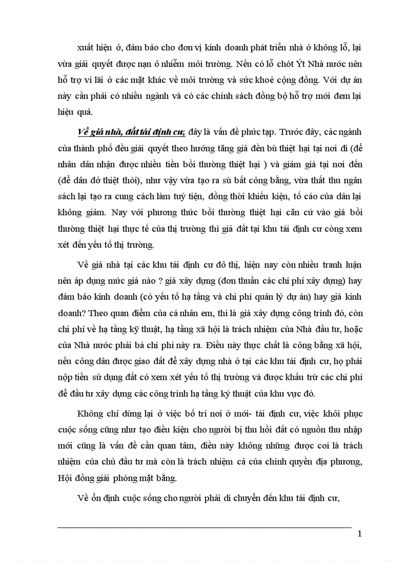 image for page Hoàn thiện chính sách và phương thức đền bù thiệt hại khi Nhà nước thu hồi đất trên địa bàn Thành phố Hà Nội 1