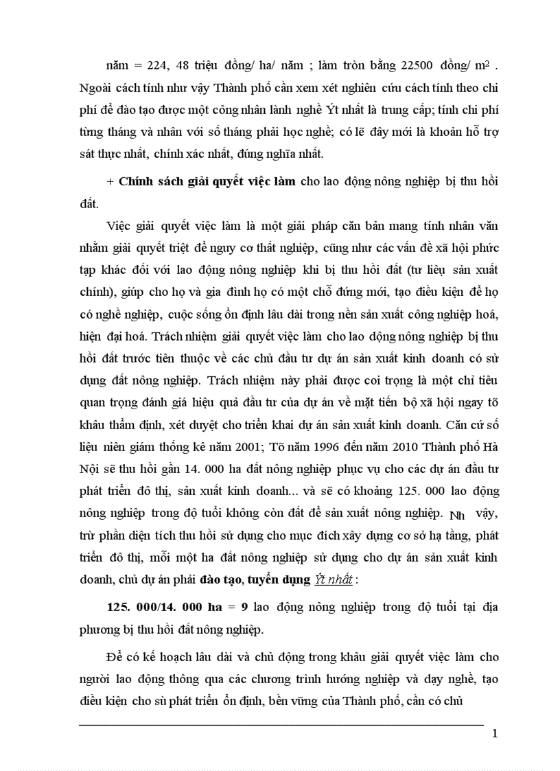 image for page Hoàn thiện chính sách và phương thức đền bù thiệt hại khi Nhà nước thu hồi đất trên địa bàn Thành phố Hà Nội 1