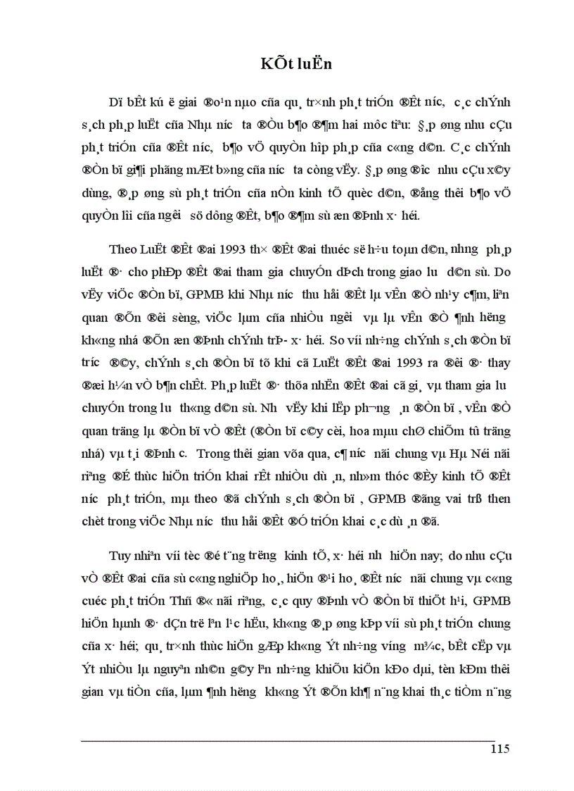 image for page Hoàn thiện chính sách và phương thức đền bù thiệt hại khi Nhà nước thu hồi đất trên địa bàn Thành phố Hà Nội 1