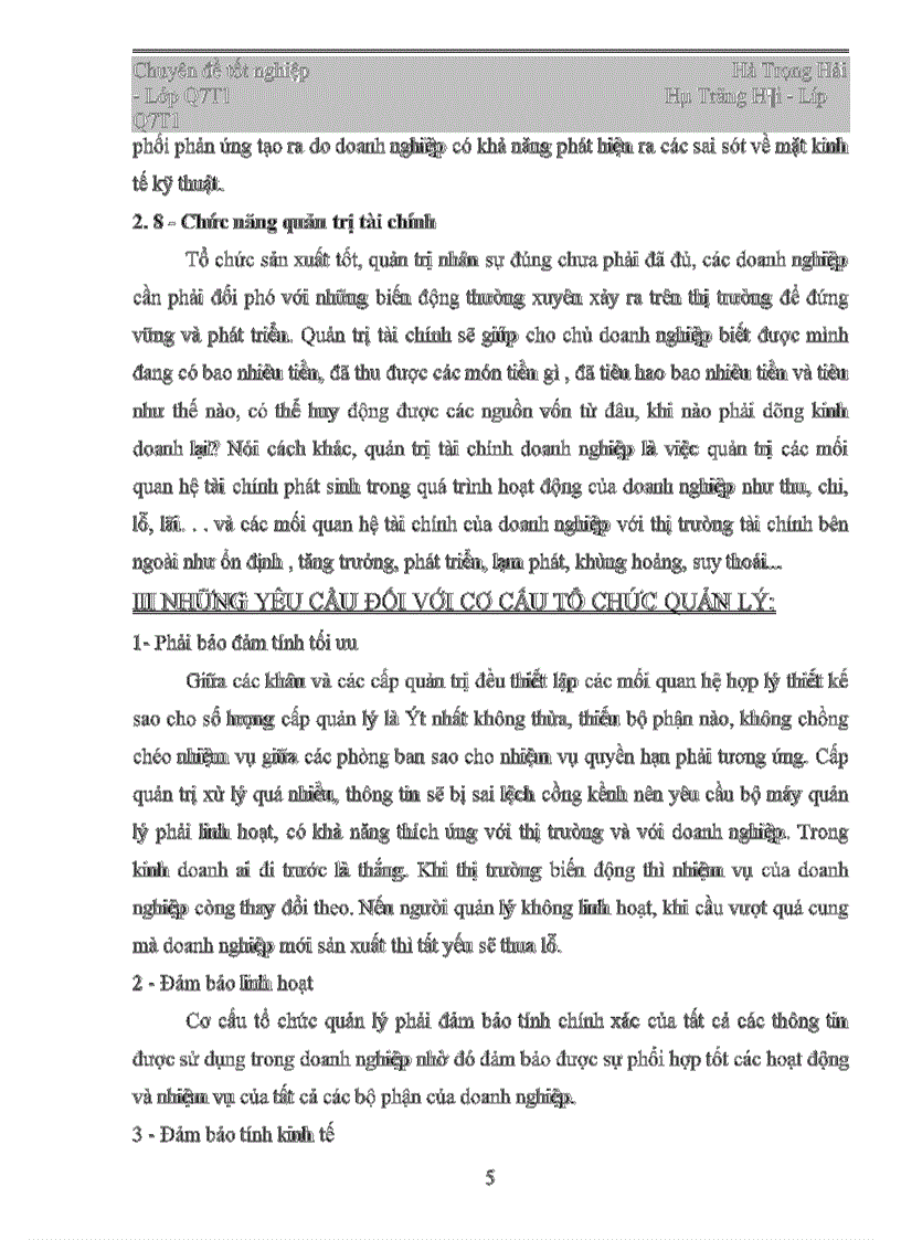 image for page Tổ chức bộ máy quản trị doanh nghiệp