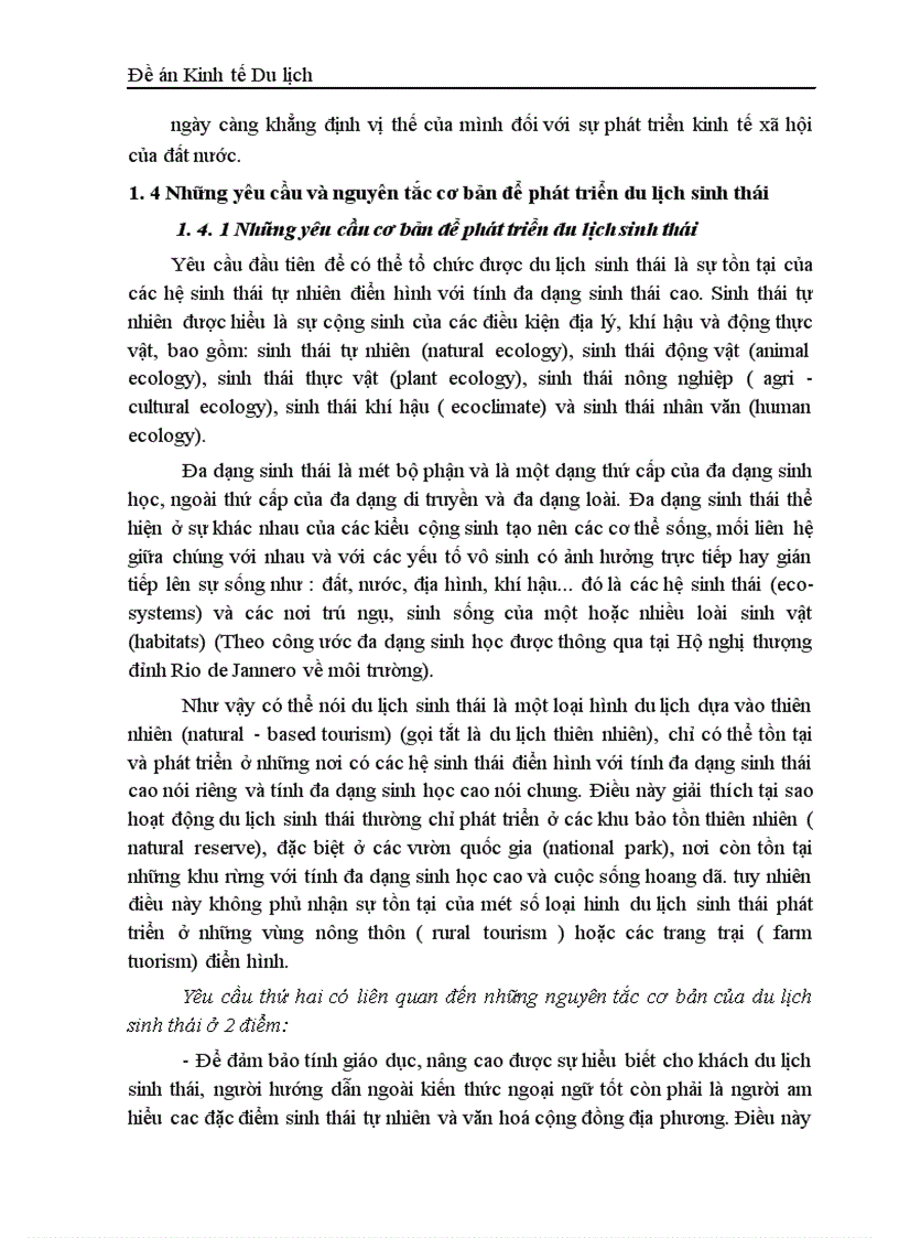 image for page Du lịch sinh thái và thực tế phát triển ở Việt Nam 1