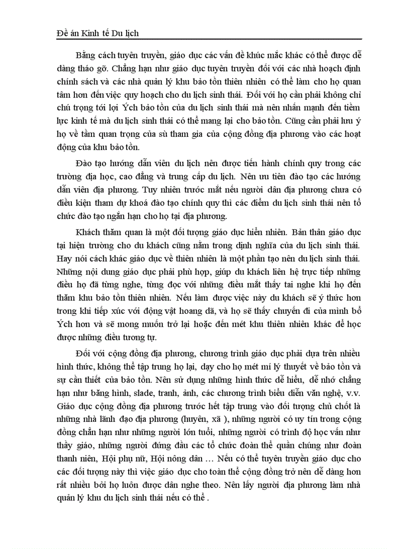 image for page Du lịch sinh thái và thực tế phát triển ở Việt Nam 1