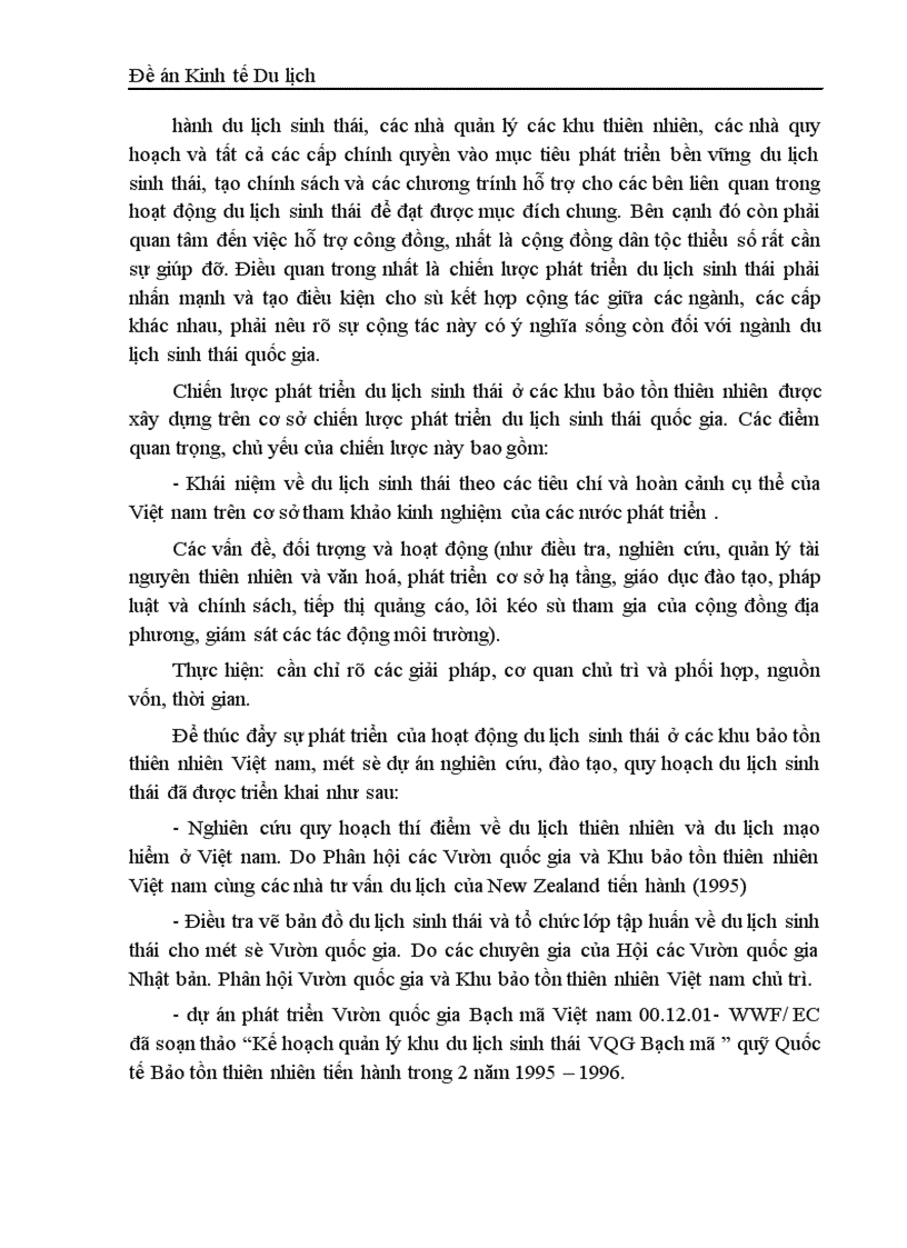 image for page Du lịch sinh thái và thực tế phát triển ở Việt Nam 1