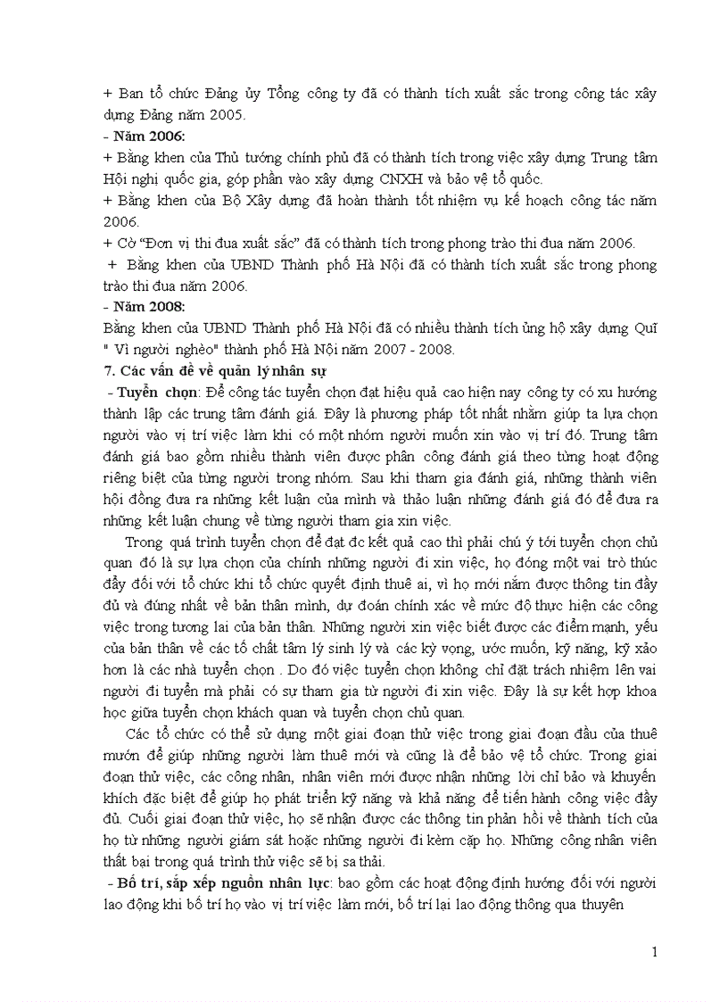 image for page Báo cáo tổng hợp của công ty CP tư vấn HANDIC Đầu tư và phát triển nhà Hà Nội