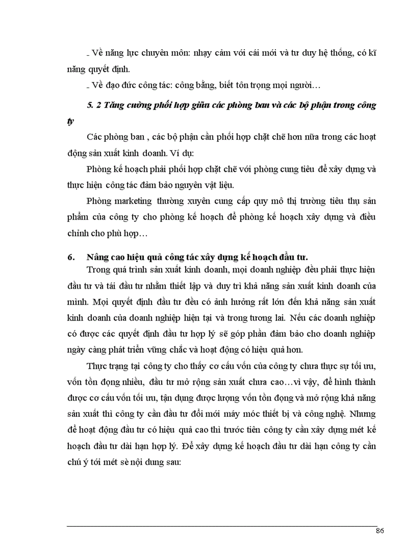 image for page Đầu tư nâng cao hiệu quả sản xuất kinh doanh ở công ty VLXD XNK Hồng Hà