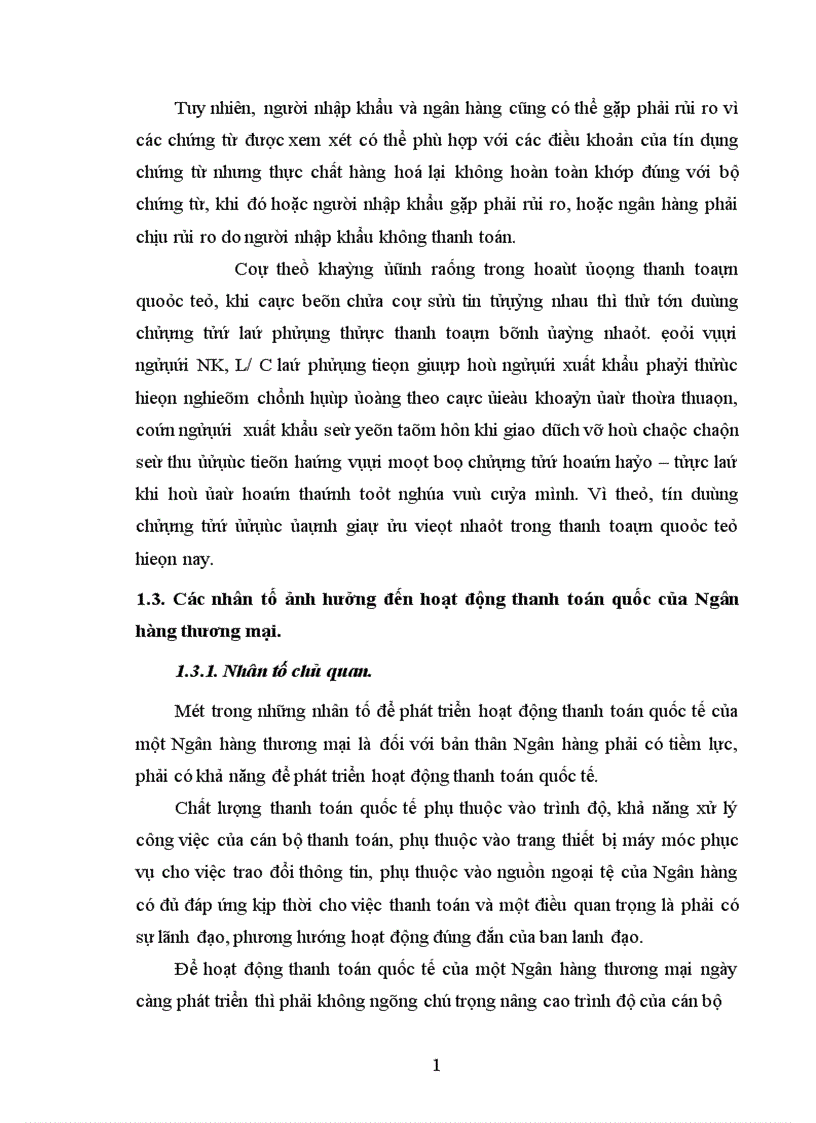 image for page Giải pháp hoàn thiện hoạt động chất lượng thanh toán quốc tế tại NHNN PTNT chi nhánh tỉnh Nam Định 1