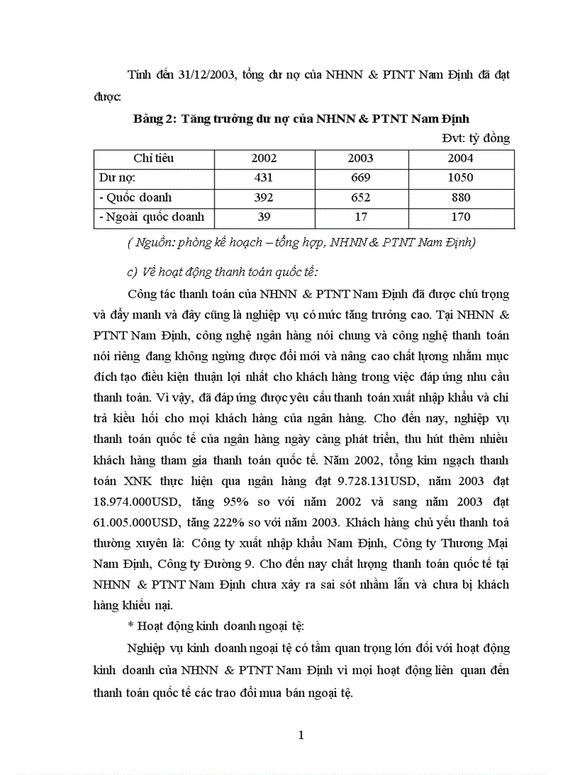 image for page Giải pháp hoàn thiện hoạt động chất lượng thanh toán quốc tế tại NHNN PTNT chi nhánh tỉnh Nam Định 1