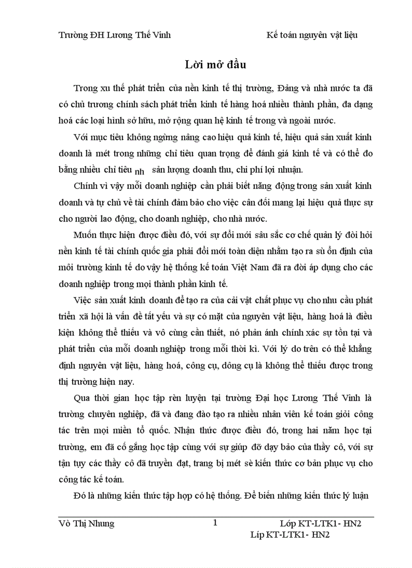 image for page Kế toán nguyên vật liệu tại công ty CP Nhôm và Vật Liệu XD Vĩnh Phúc 1