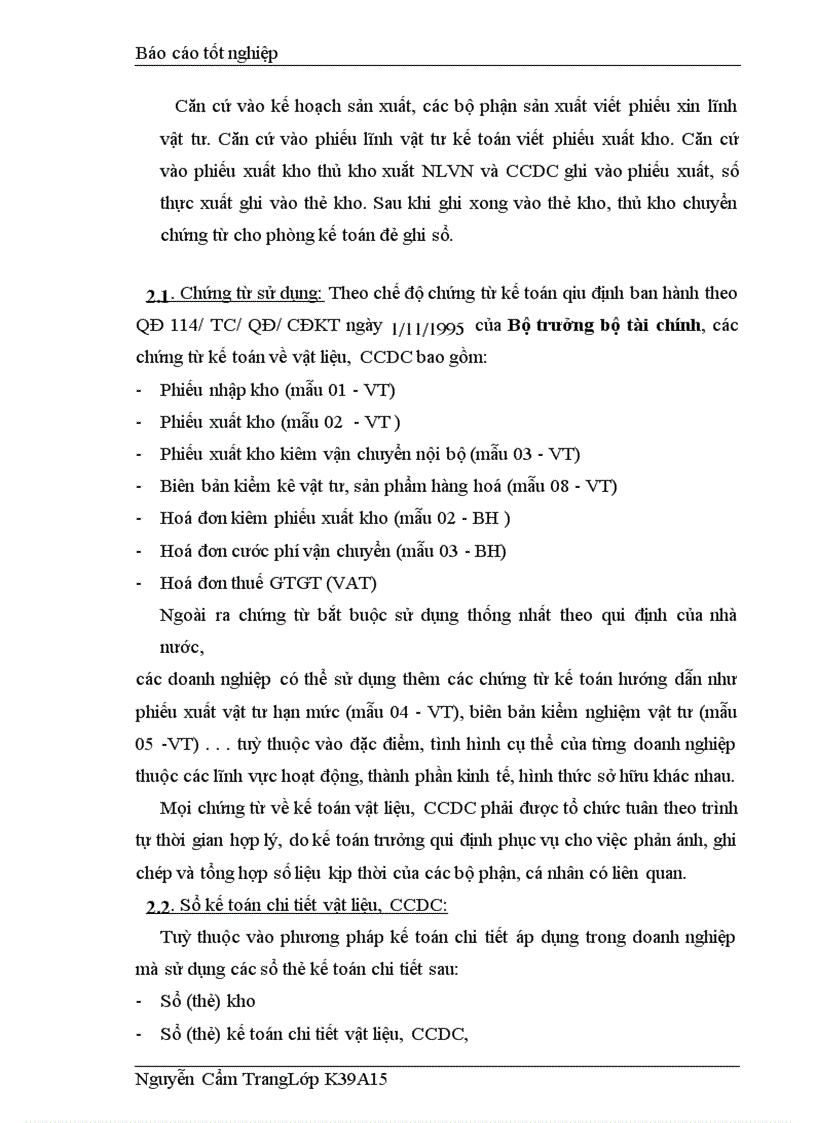 image for page Tổ chức công tác kế toán NVL CCDC ở Xí nghiệp Xây lắp số 2
