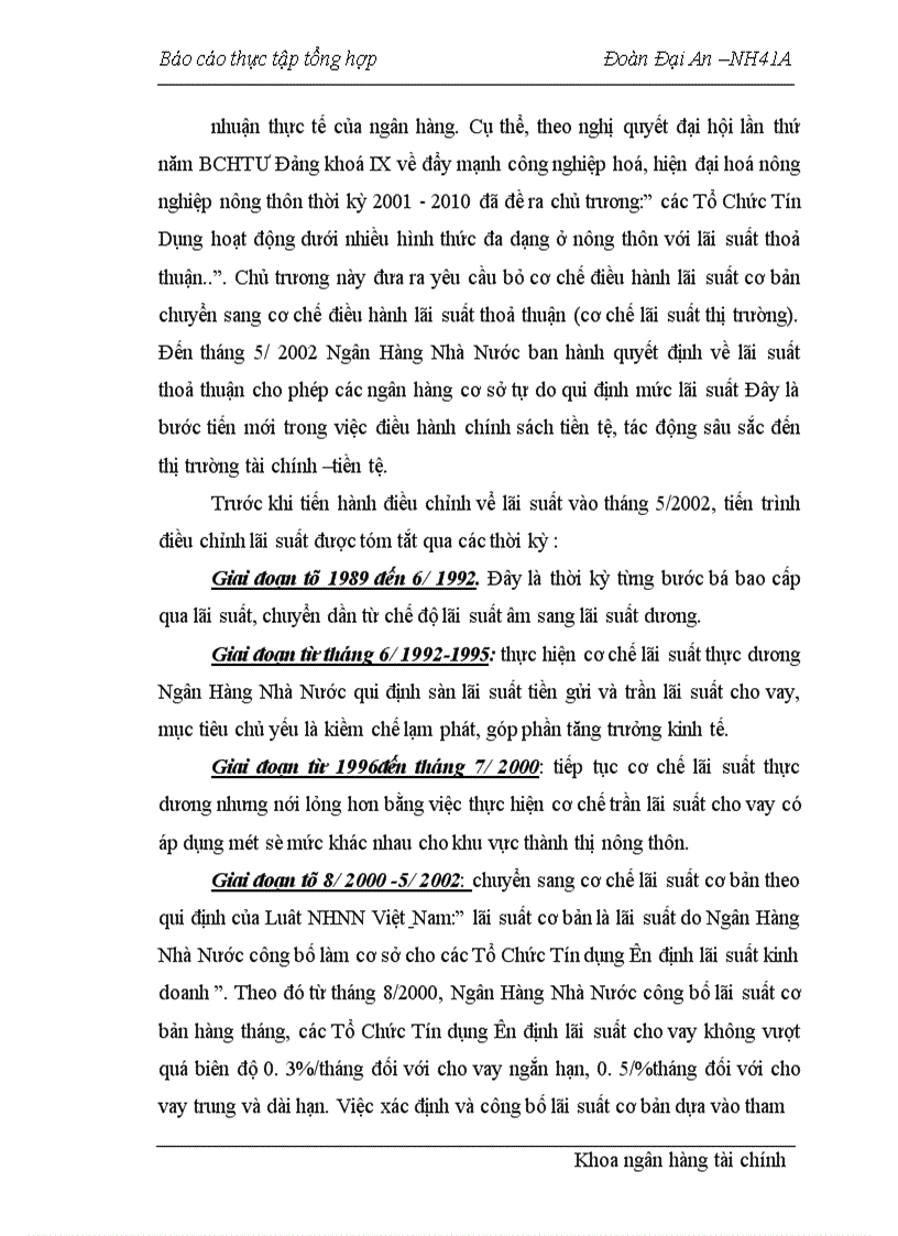 image for page Báo cáo tổng hợp về ngân hàng công thương Việt nam Sở giao dịch I